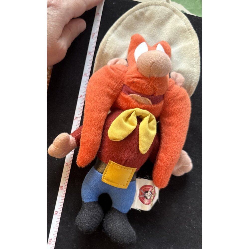 Vintage Looney Tunes Yosemite Sam 1995 Stuffed 9” Plush Gantz - Picture 6 of 7